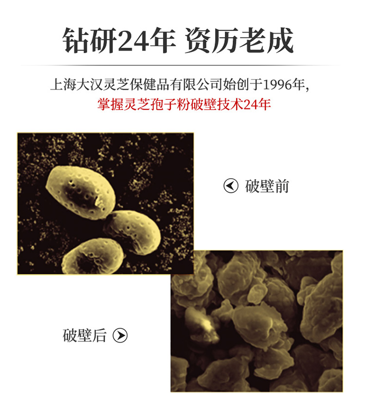 大汉牌灵芝破壁孢子冲剂126g 大汉牌灵芝破壁孢子冲剂126g